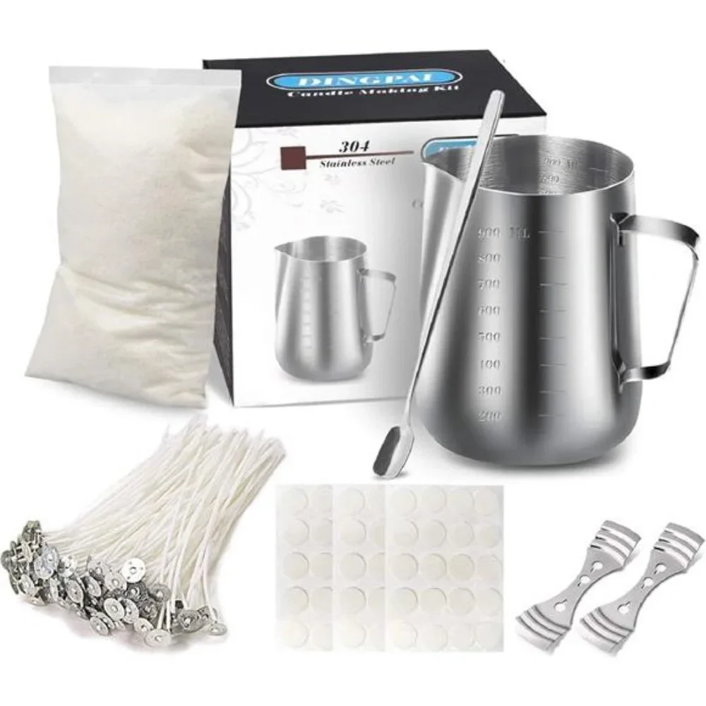 Candle Making Kit Supplies,DIY Craft Tools Including Candle Make Pouring Pot - Picture 4 of 8